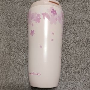 Daiso Cherry Blossom Ceramic Travel Mug